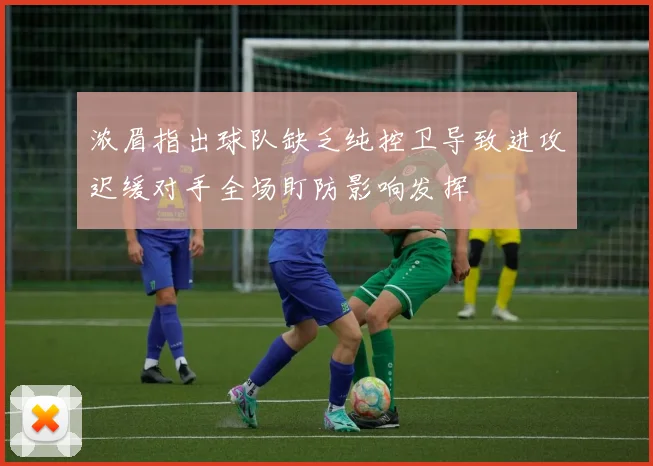 浓眉指出球队缺乏纯控卫导致进攻迟缓对手全场盯防影响发挥